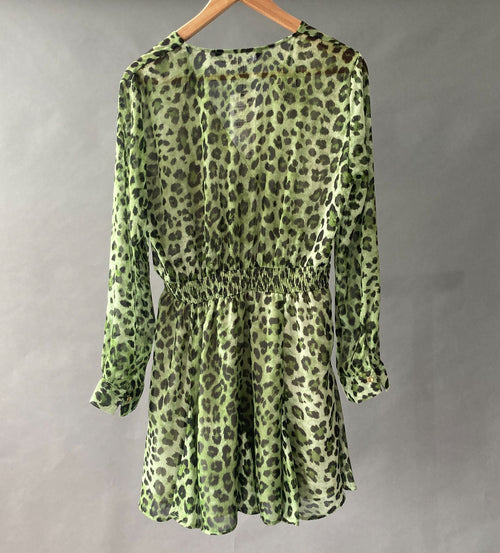 Zara Leopard Dress (SA10)