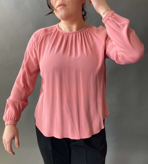 TRENERY pink blouse (SA10)