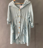 MADE IN ITALY Linen jacket (S12)