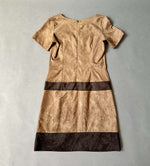 Lady Lot brown suede dress (SA8)