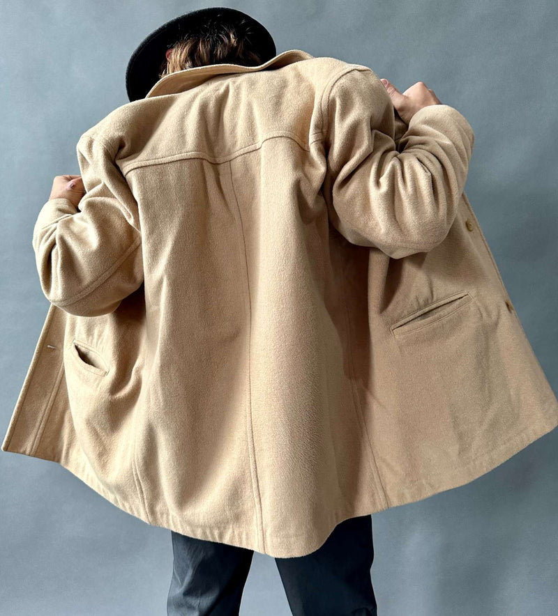 Durburg beige coat (L)